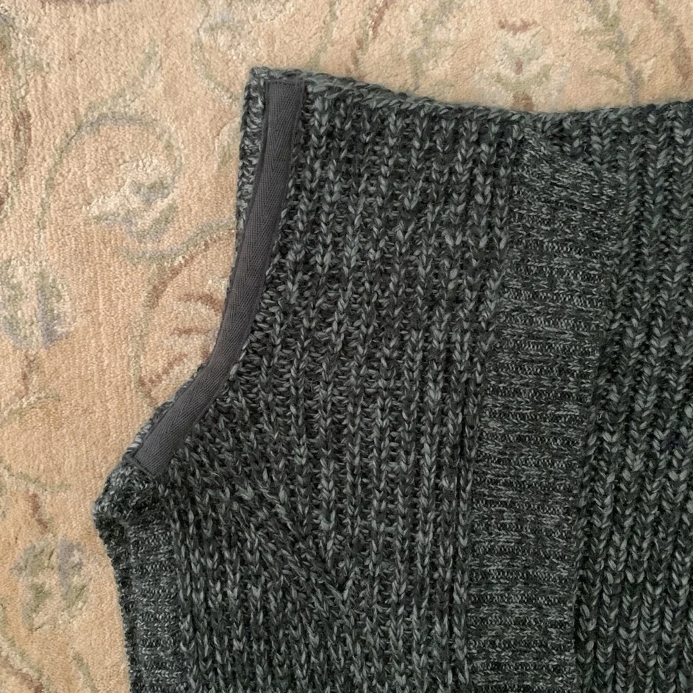 Prana Thalia wool blend black dark gray grey duster sweater - Picture 16 of 16